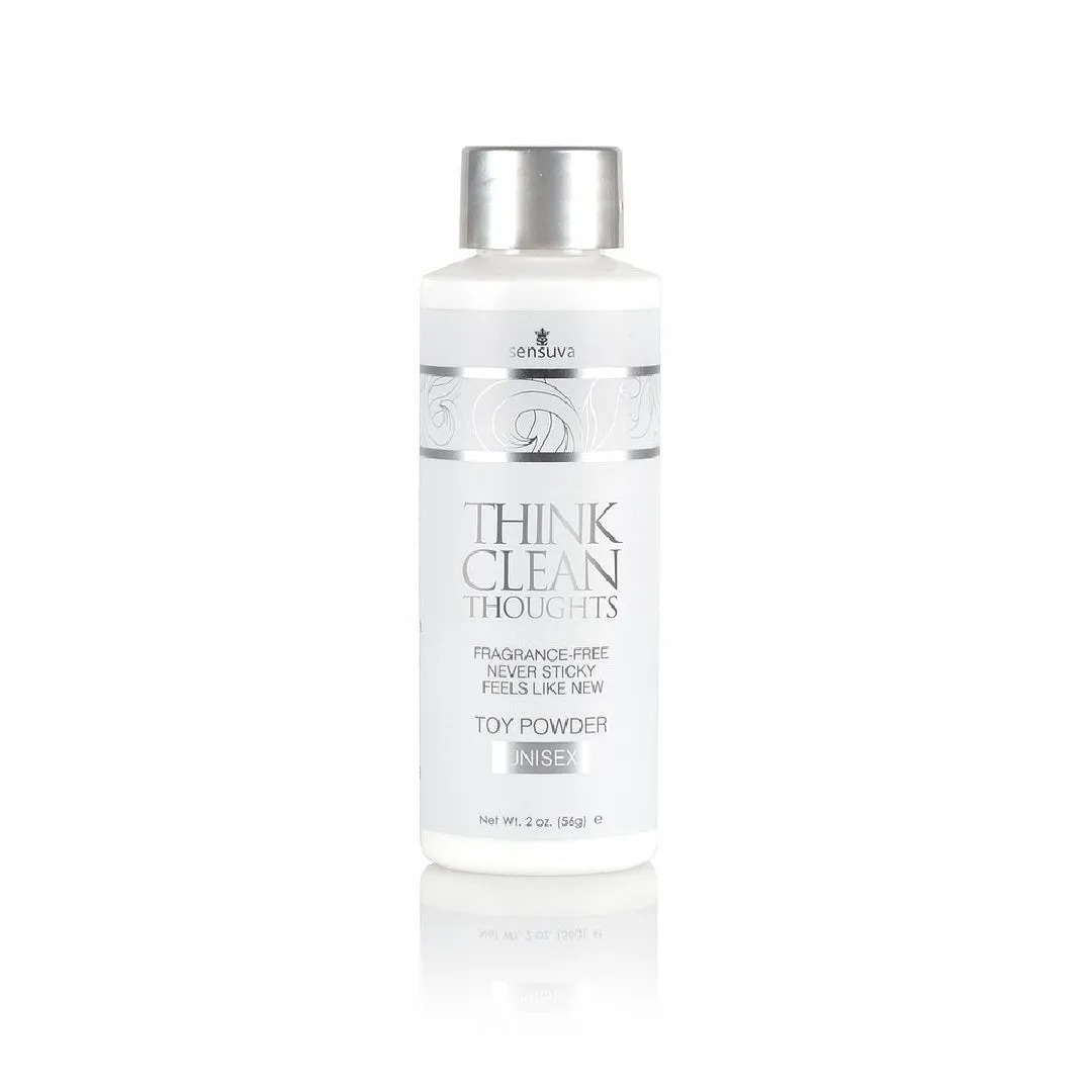 Think Clean Thoughts Toy Powder 2 fl.oz. Bottle