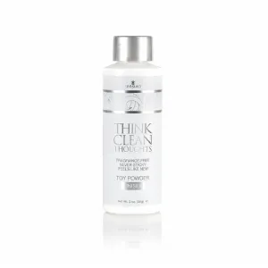 Think Clean Thoughts Toy Powder 2 fl.oz. Bottle