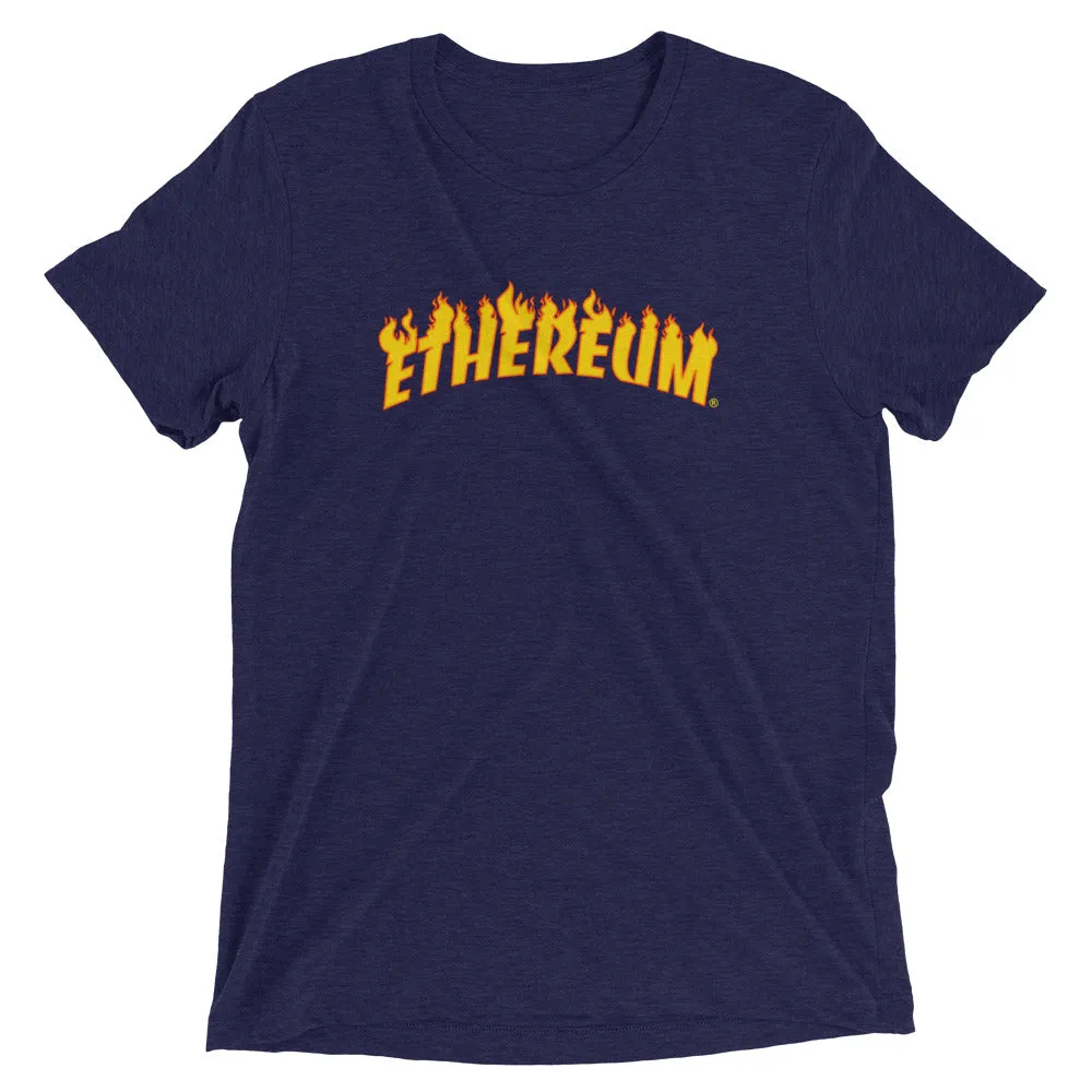 Thrasher Ethereum Parody - Crypto Tee Shirt