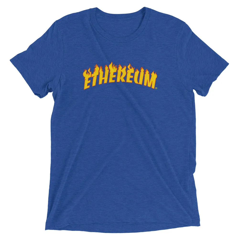 Thrasher Ethereum Parody - Crypto Tee Shirt