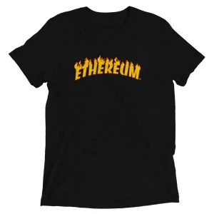 Thrasher Ethereum Parody - Crypto Tee Shirt