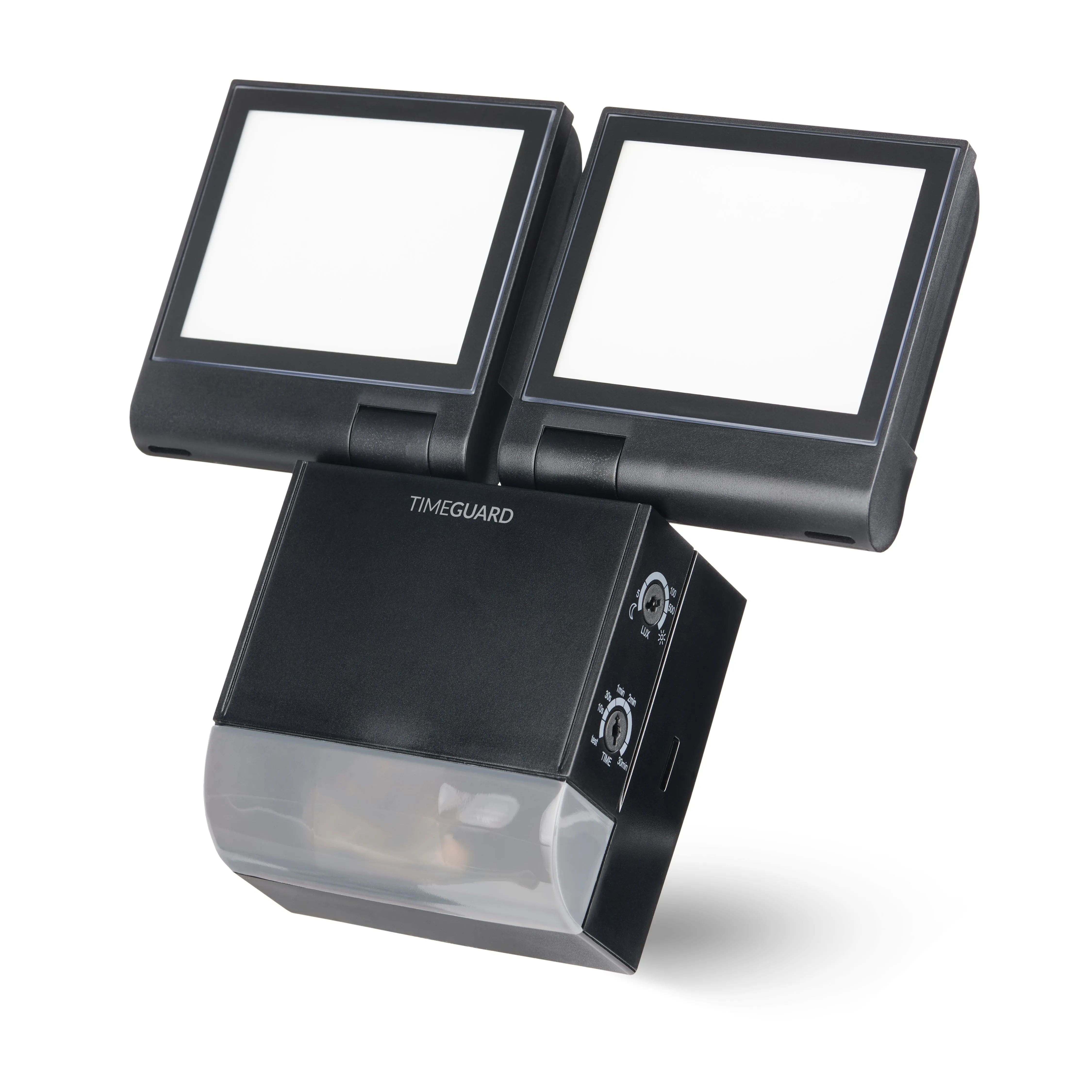 Timeguard LED200PIRBP 17W LED Compact Twin Flood PIR Black