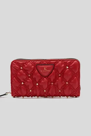 Tinette Big Wallet Synthetic - Red