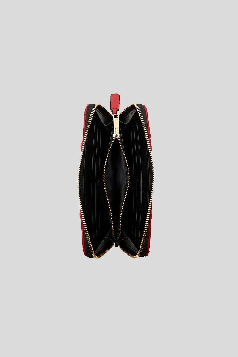 Tinette Big Wallet Synthetic - Red