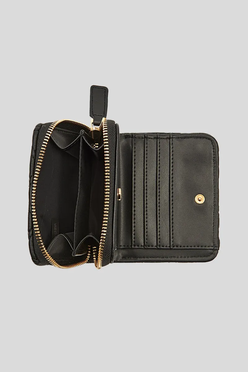 Tinette Small Wallet Synthetic - Black