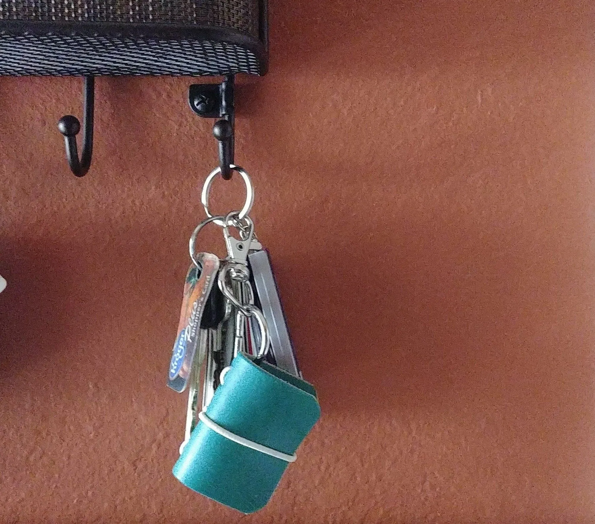TINY TN Backpack Tag/ Keychain Full Grain Leather