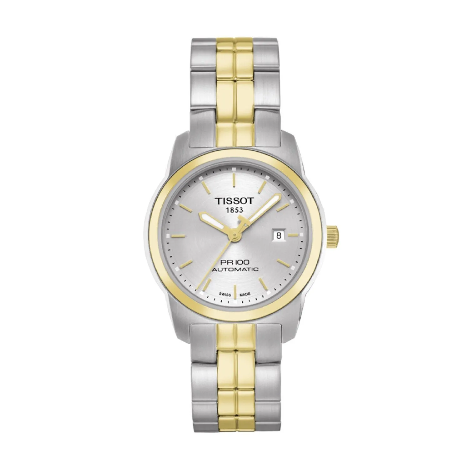 Tissot 14mm PR 100 Two-Tone Coated Steel Bracelet