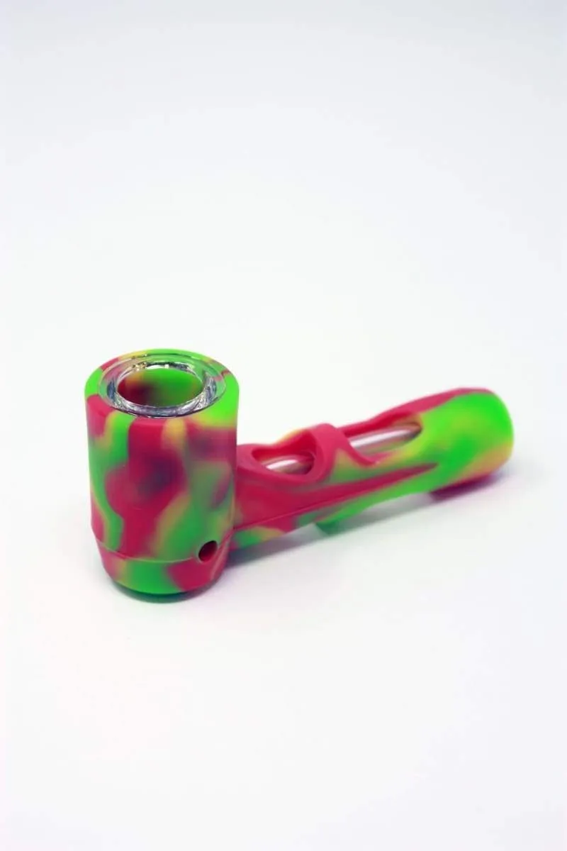 Titan Silicone Glass Spoon