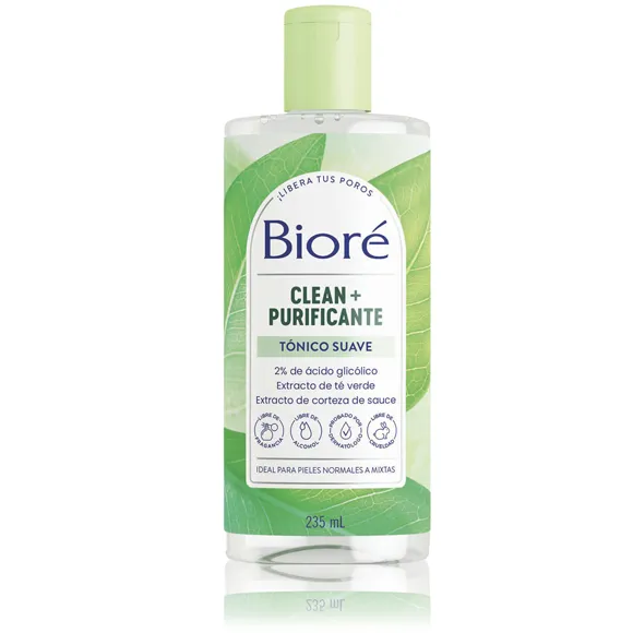 Tónico Suave Limpiador Clean   Purificante