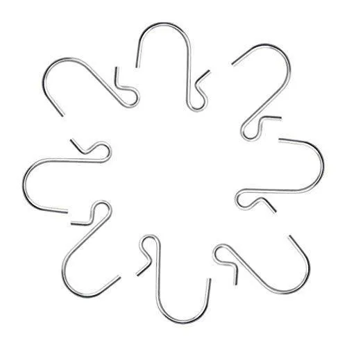 Tonilara Heavy Duty S Hooks Used in The Kitchen Ware Bathroom Cloakroom Garden Stainless Steel S Shaped Hooks Hanging Hangers Pan Pot Utensils Clothes Bags Towels Plants Holder Small