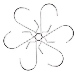Tonilara Heavy Duty S Hooks Used in The Kitchen Ware Bathroom Cloakroom Garden Stainless Steel S Shaped Hooks Hanging Hangers Pan Pot Utensils Clothes Bags Towels Plants Holder Small