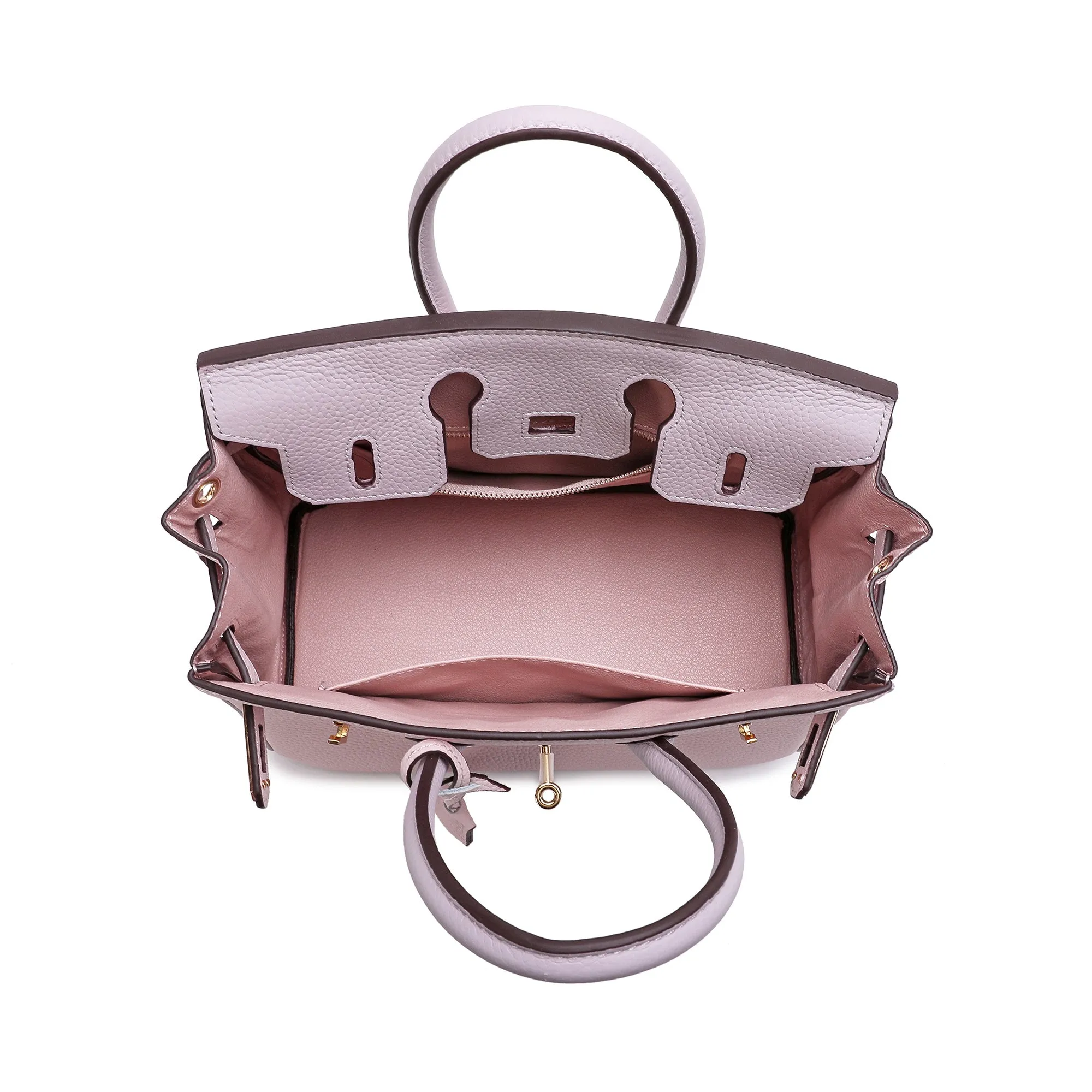 Top-Grain Leather Shoulder Bag