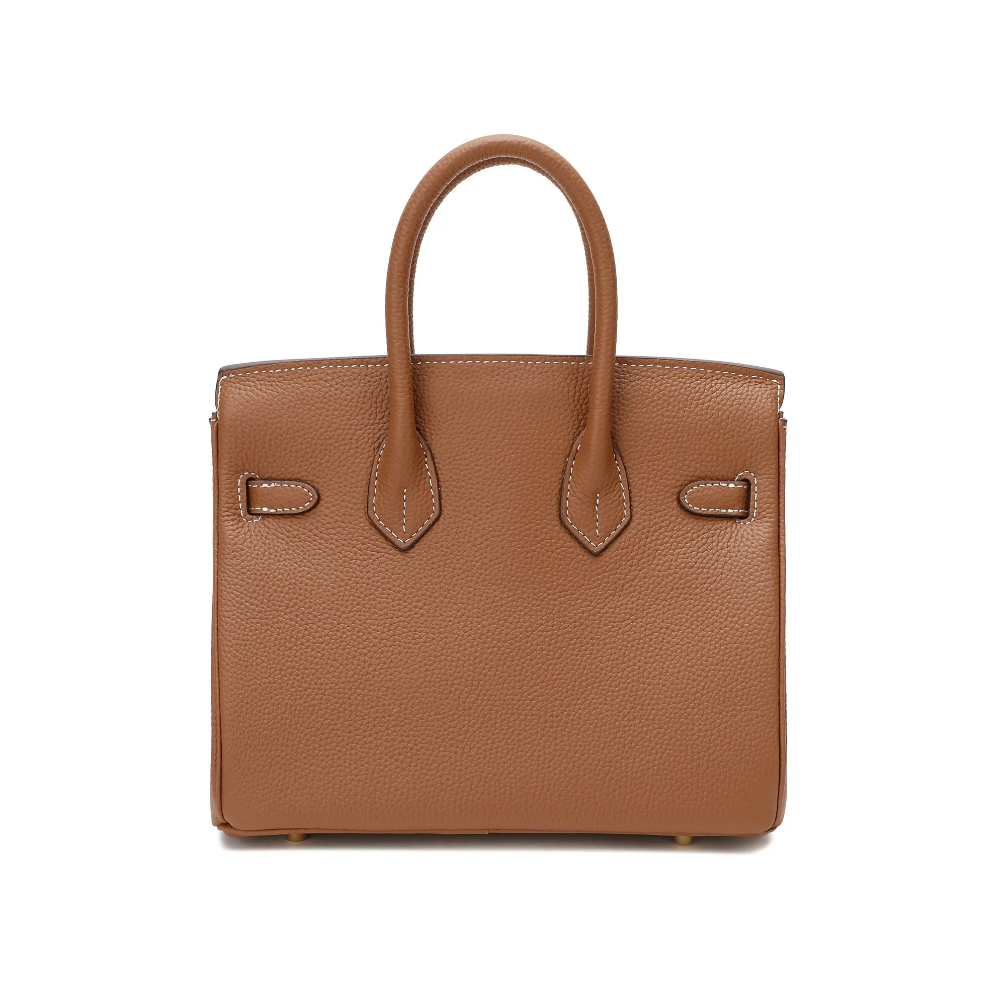 Top-Grain Leather Shoulder Bag