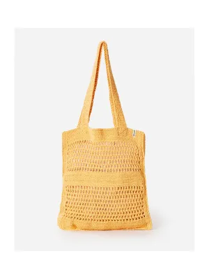 Torebka RIP CURL Holiday Crochet 8L Tote pomarańczowy