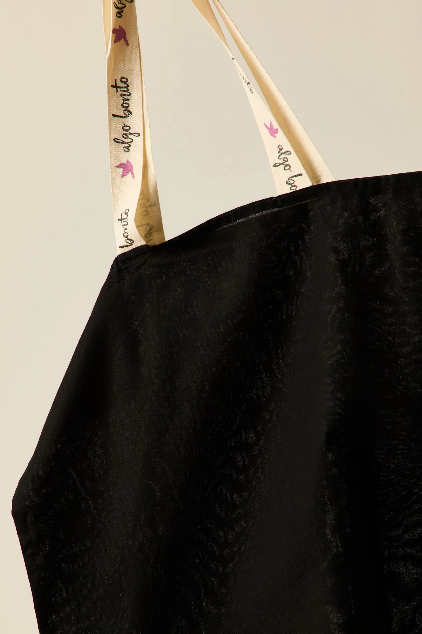 Tote bag 100% algodón negro