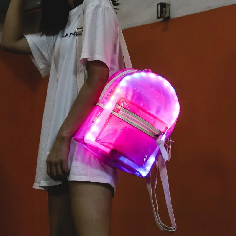 Transparent Led Backpack SD01670