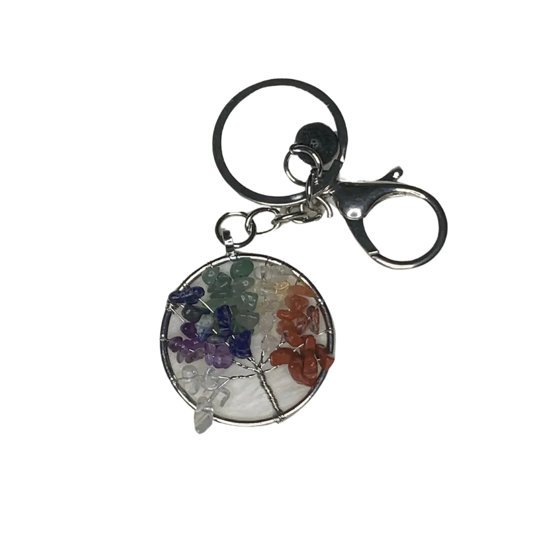 Tree of Life Lipgloss Keychain