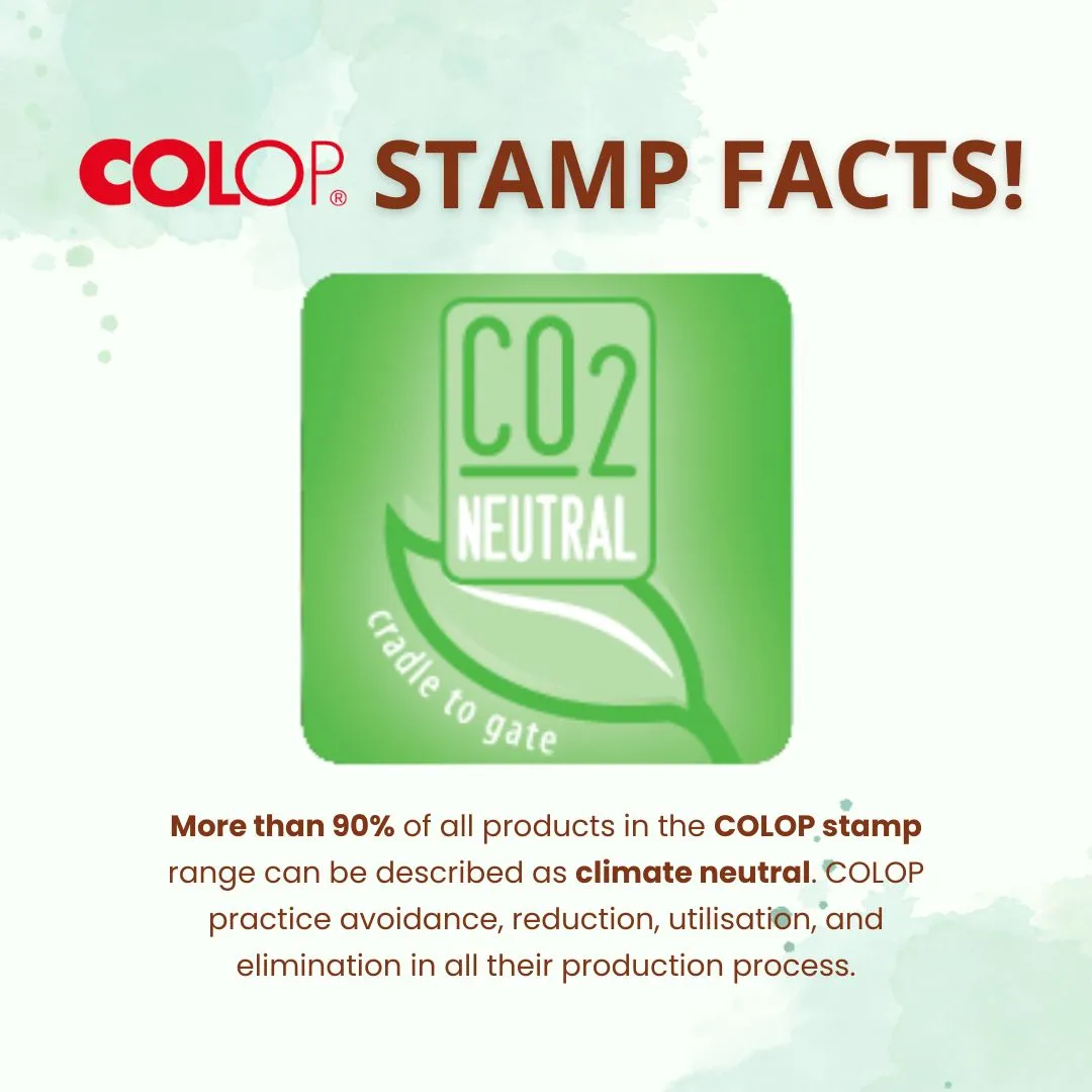 Triangle Shaped Logo Stamp | Self-inking