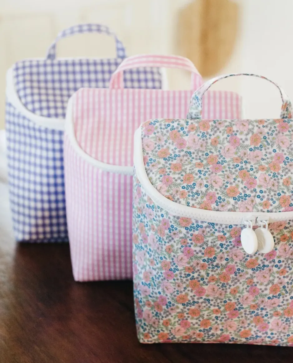 TRVL Design - Take Away- Insulated Bag - Baby Gift - Pink Gingham