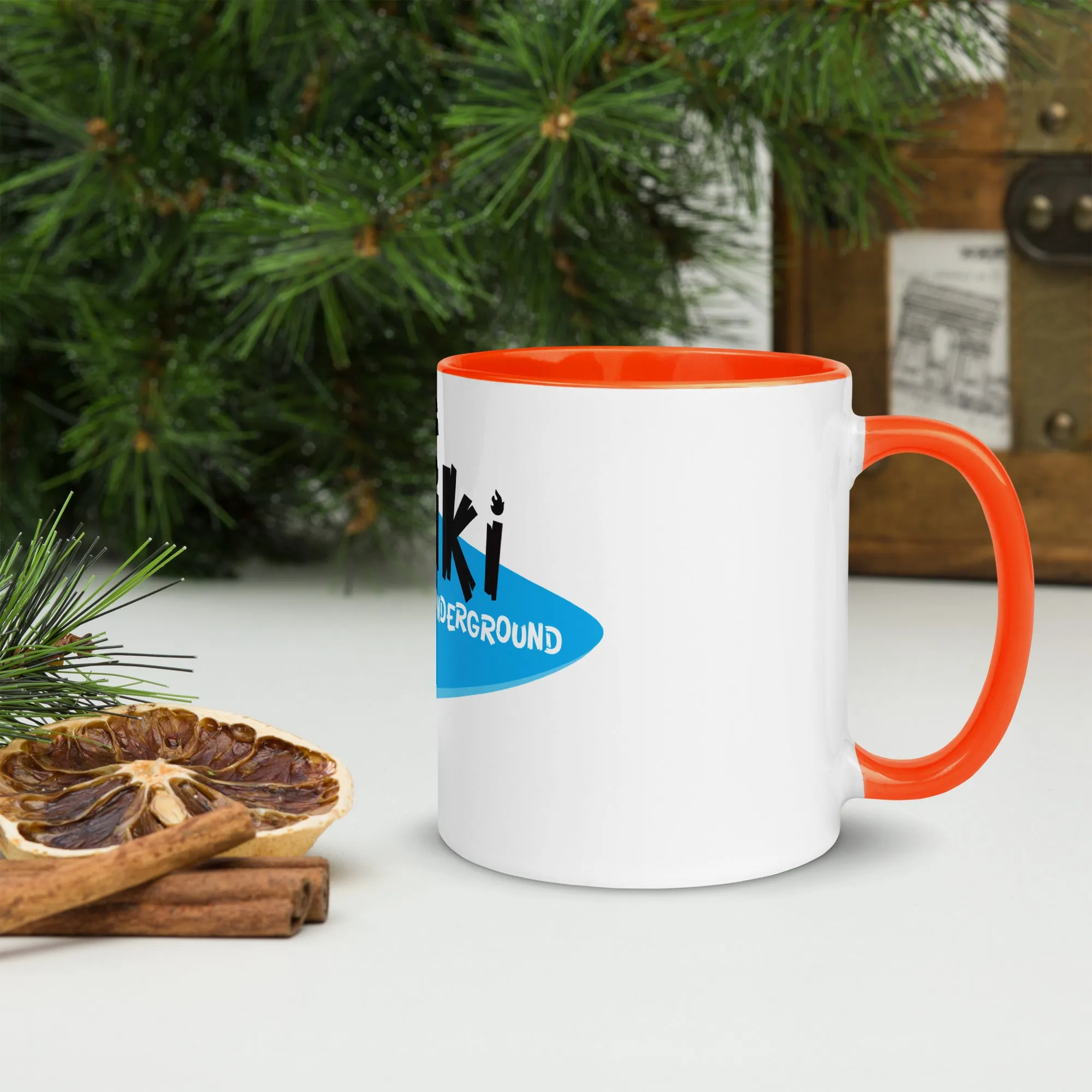 TU logo Coffee Mug with color inside