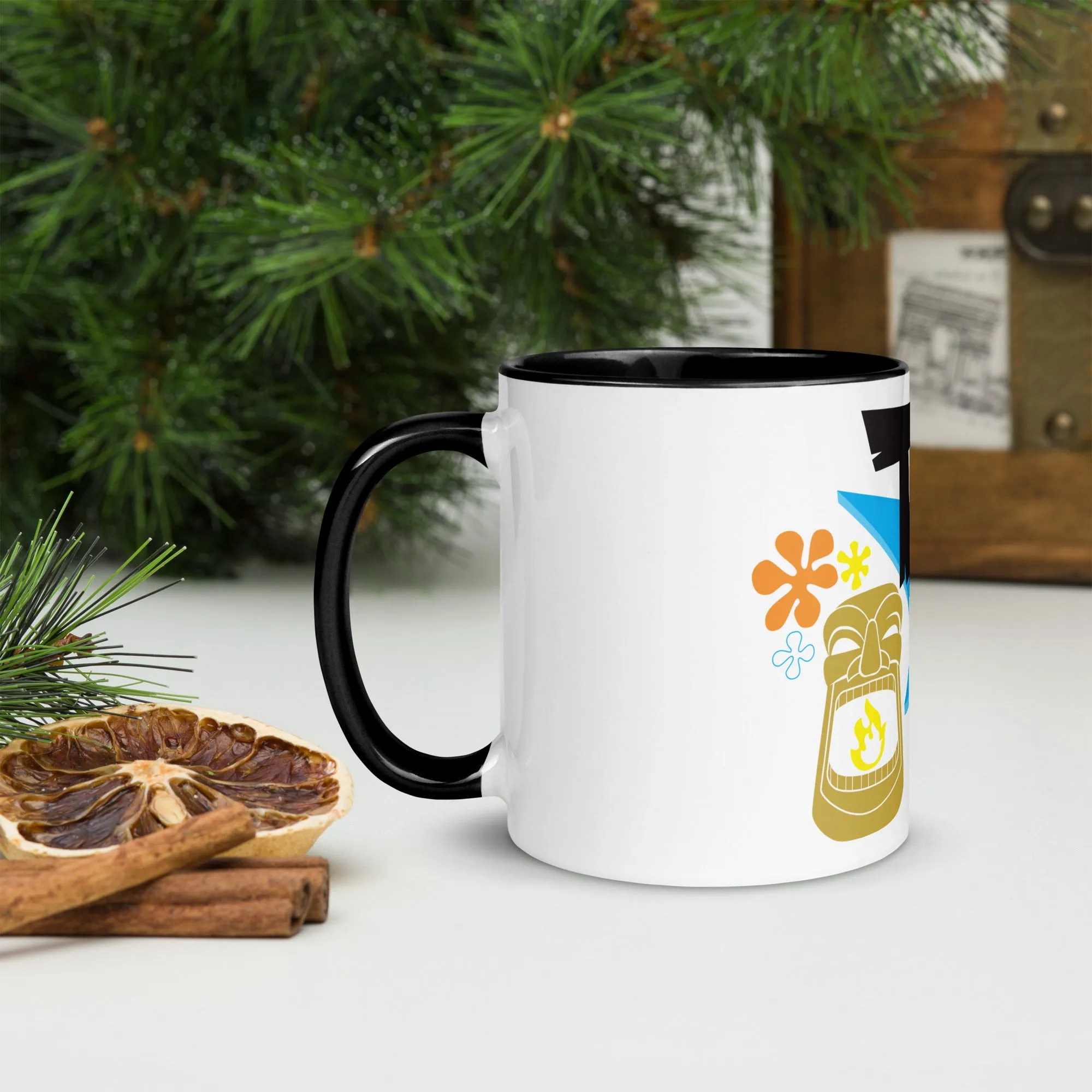 TU logo Coffee Mug with color inside