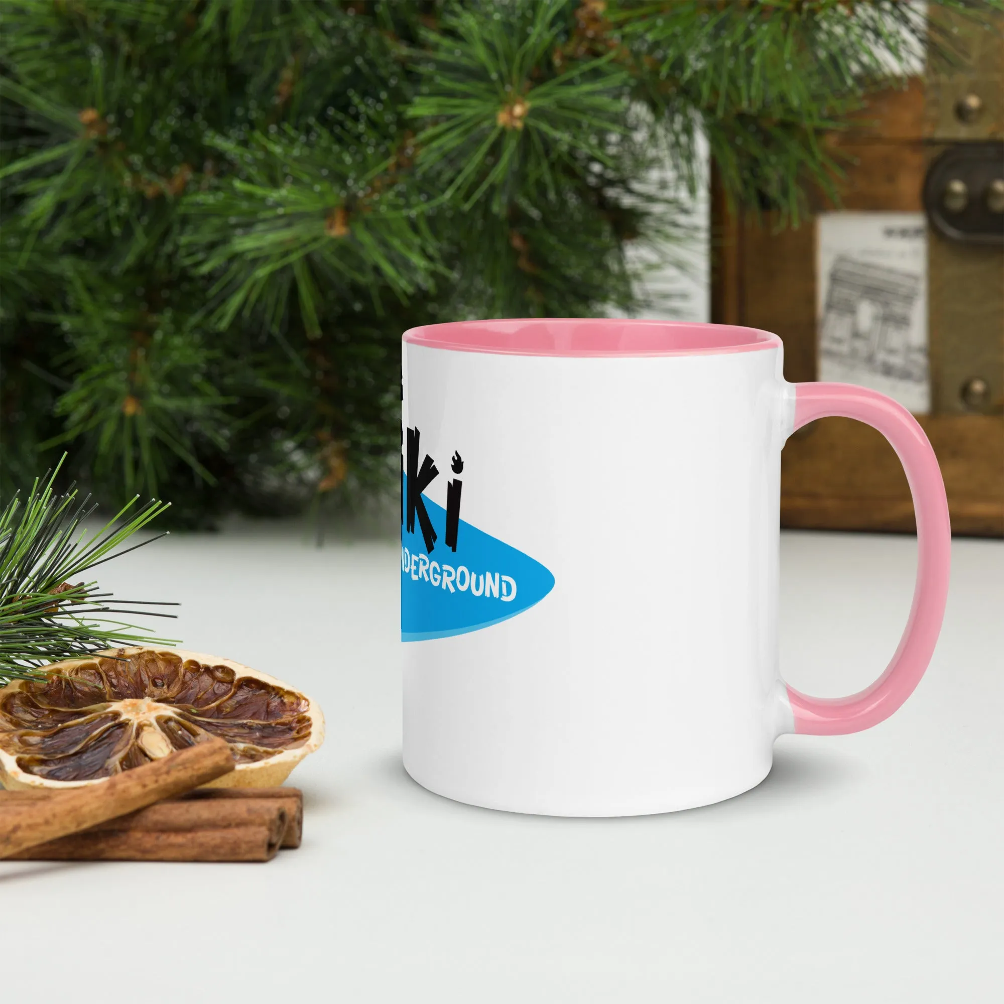TU logo Coffee Mug with color inside