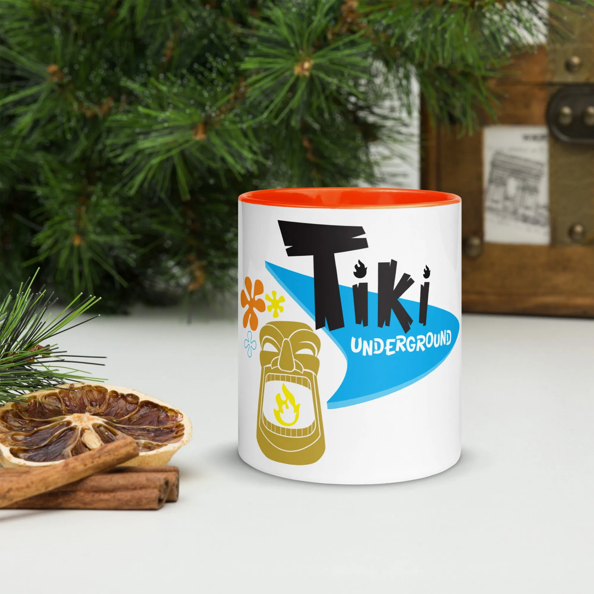 TU logo Coffee Mug with color inside