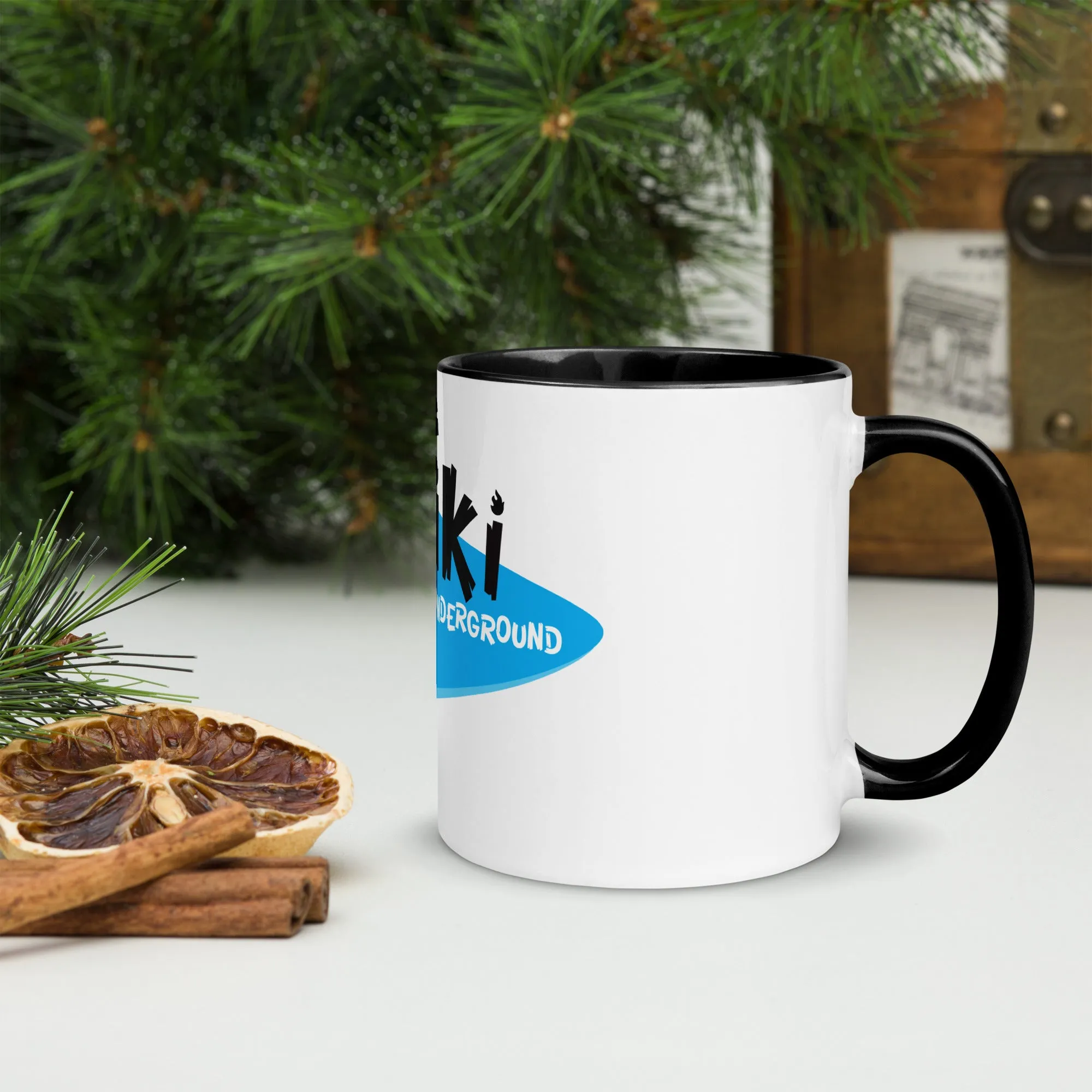TU logo Coffee Mug with color inside