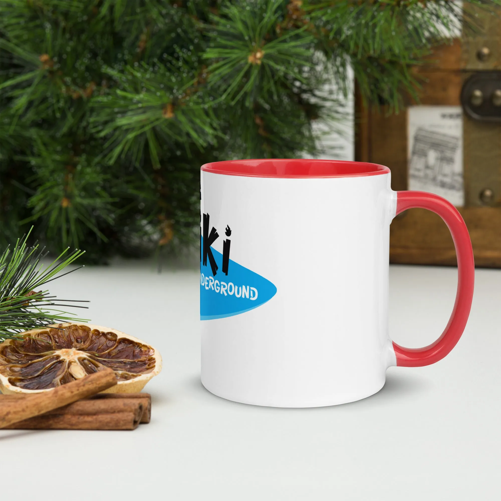 TU logo Coffee Mug with color inside