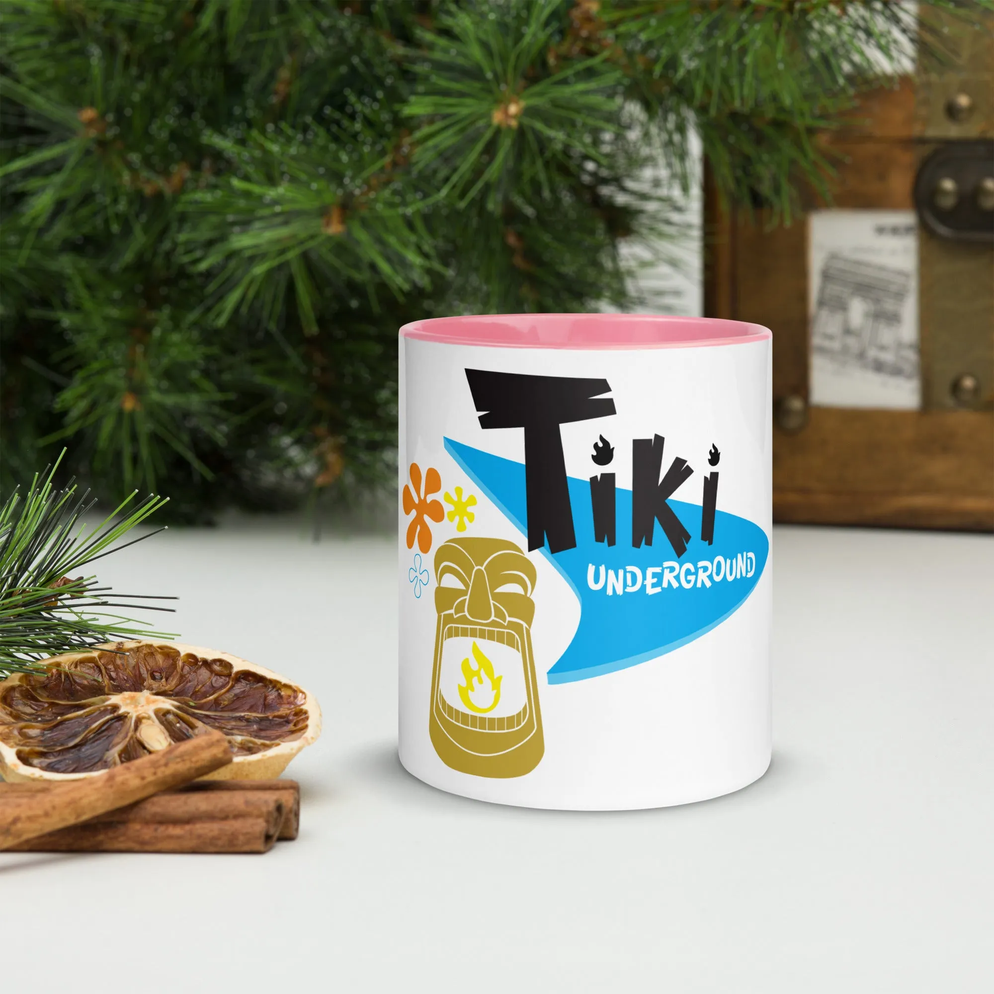 TU logo Coffee Mug with color inside