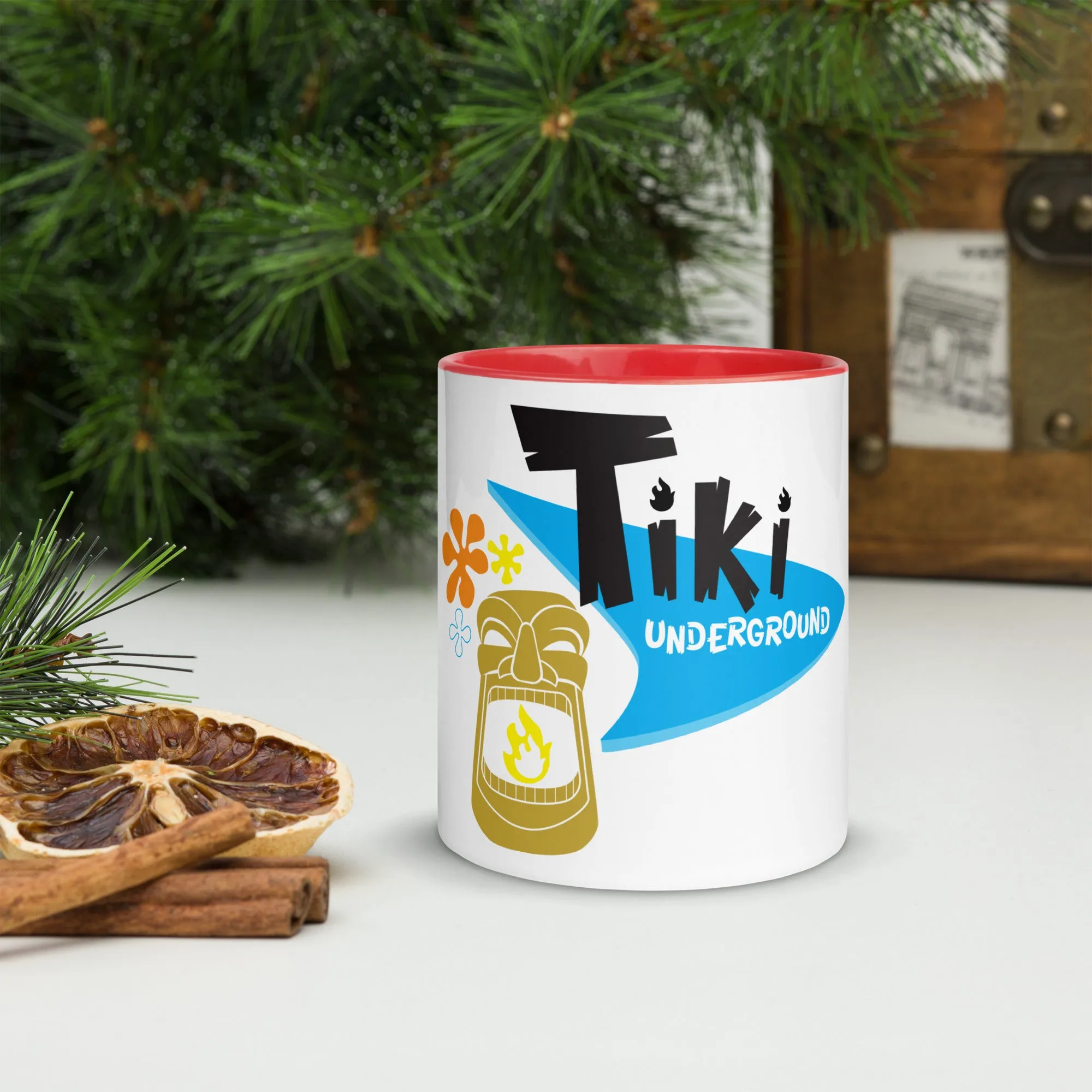 TU logo Coffee Mug with color inside