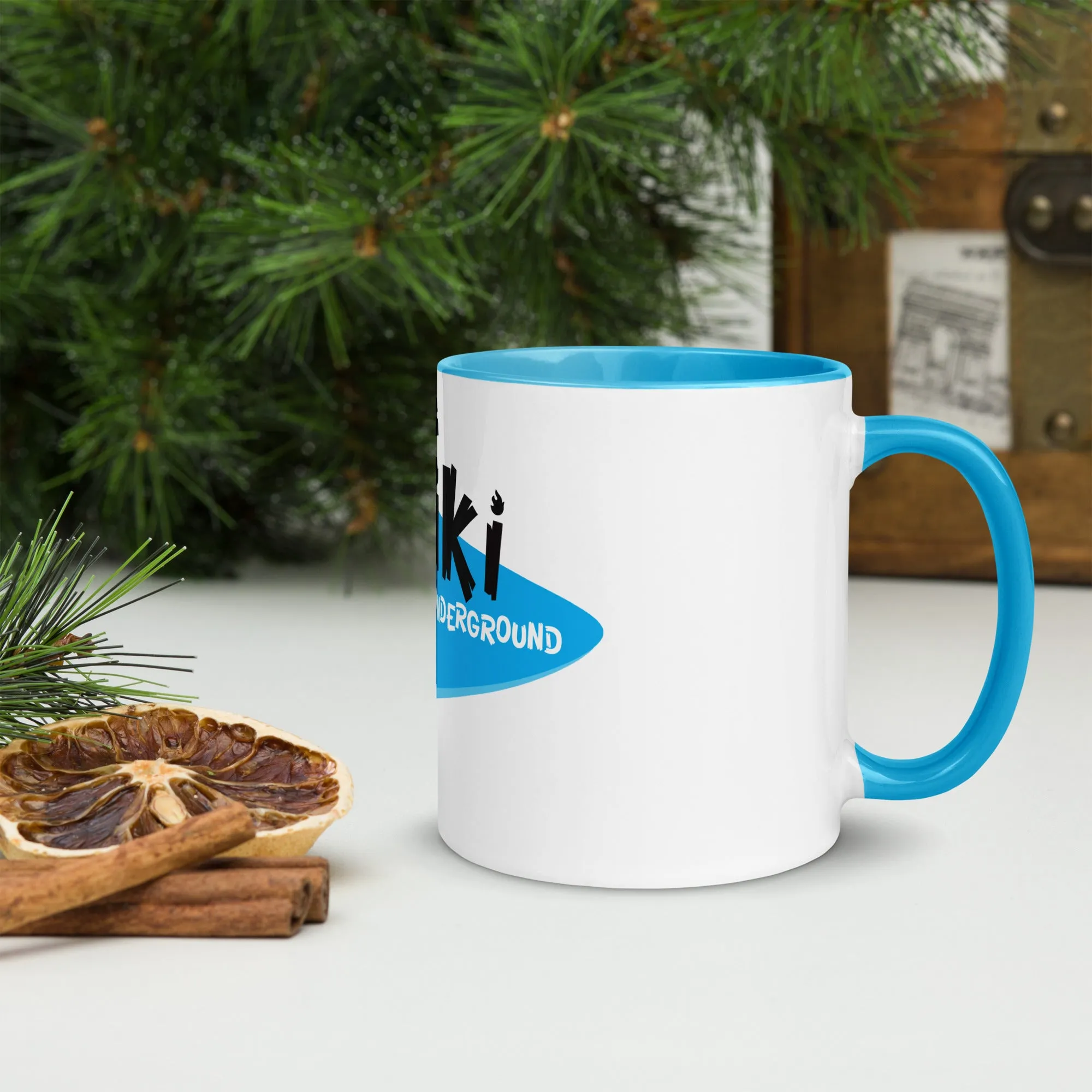 TU logo Coffee Mug with color inside