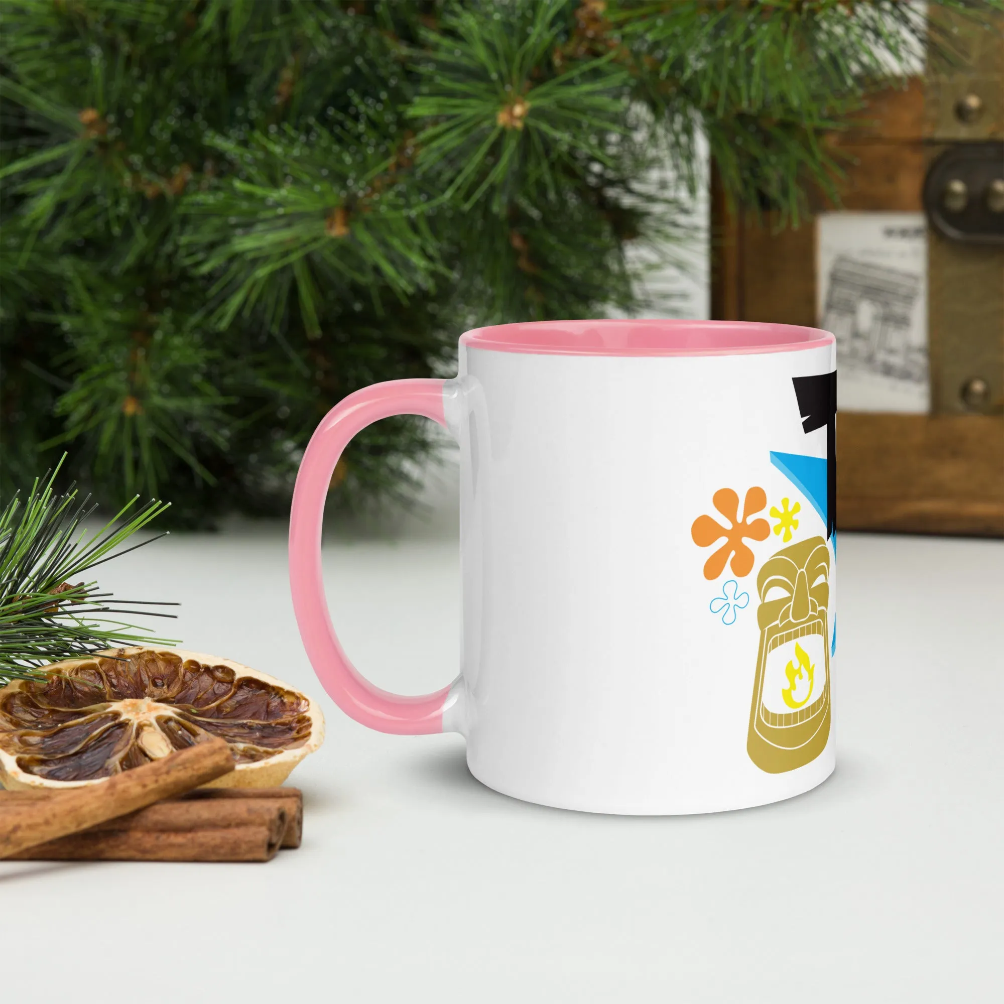TU logo Coffee Mug with color inside