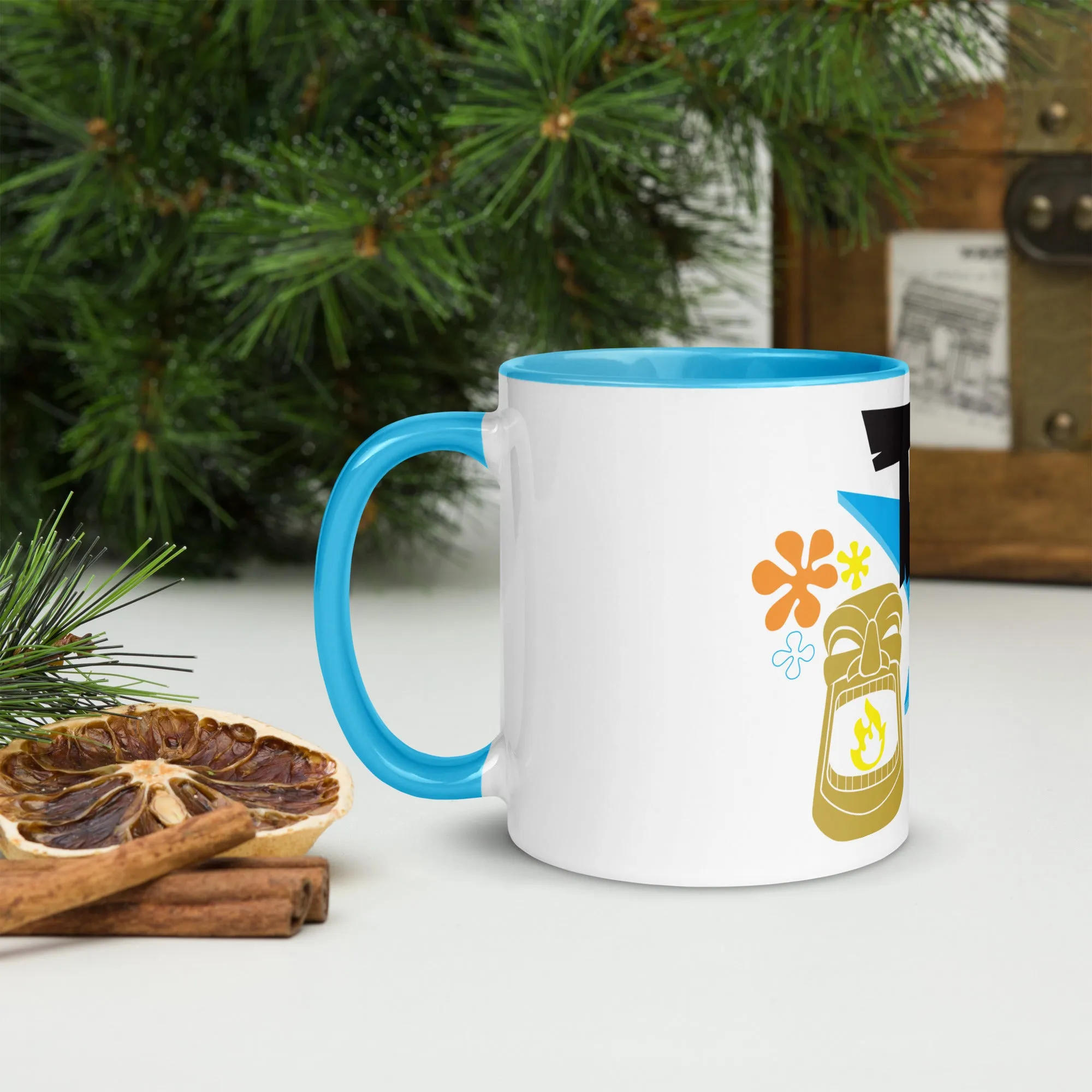 TU logo Coffee Mug with color inside