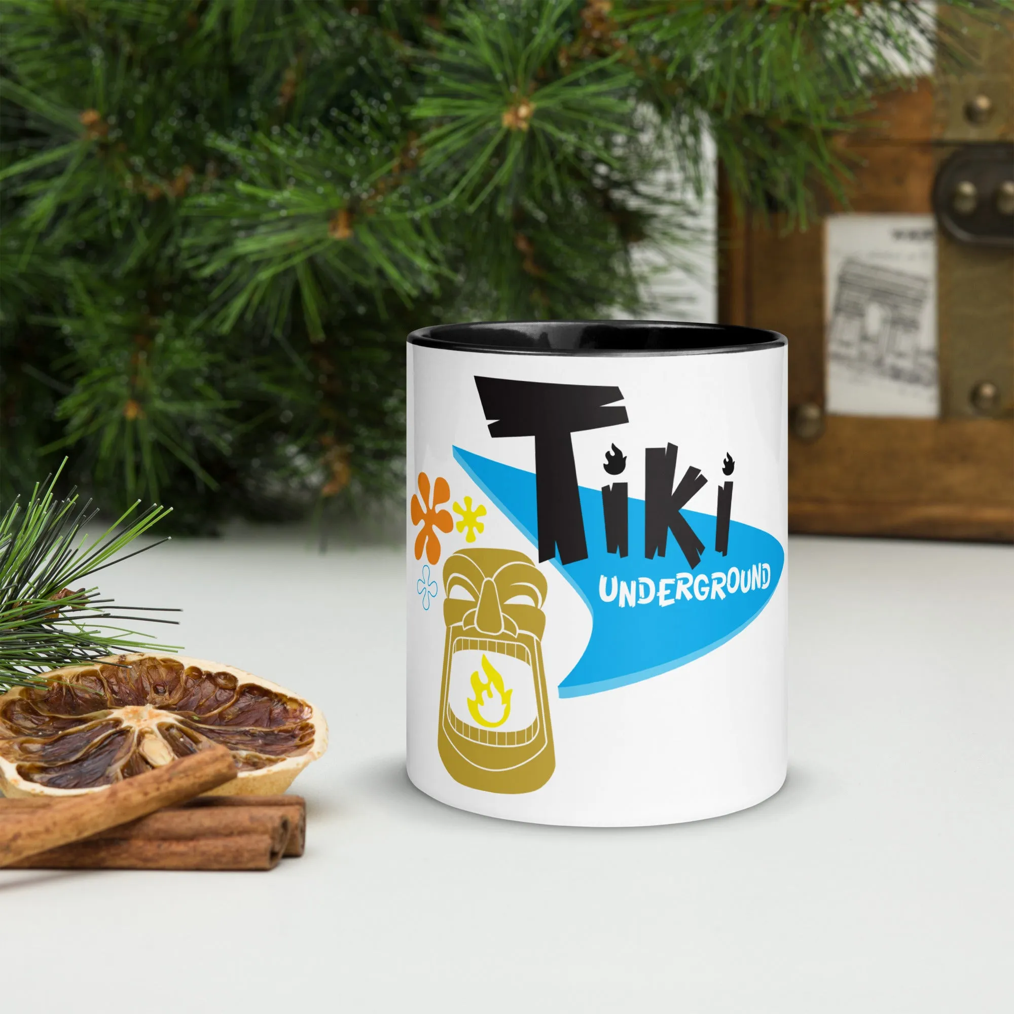 TU logo Coffee Mug with color inside
