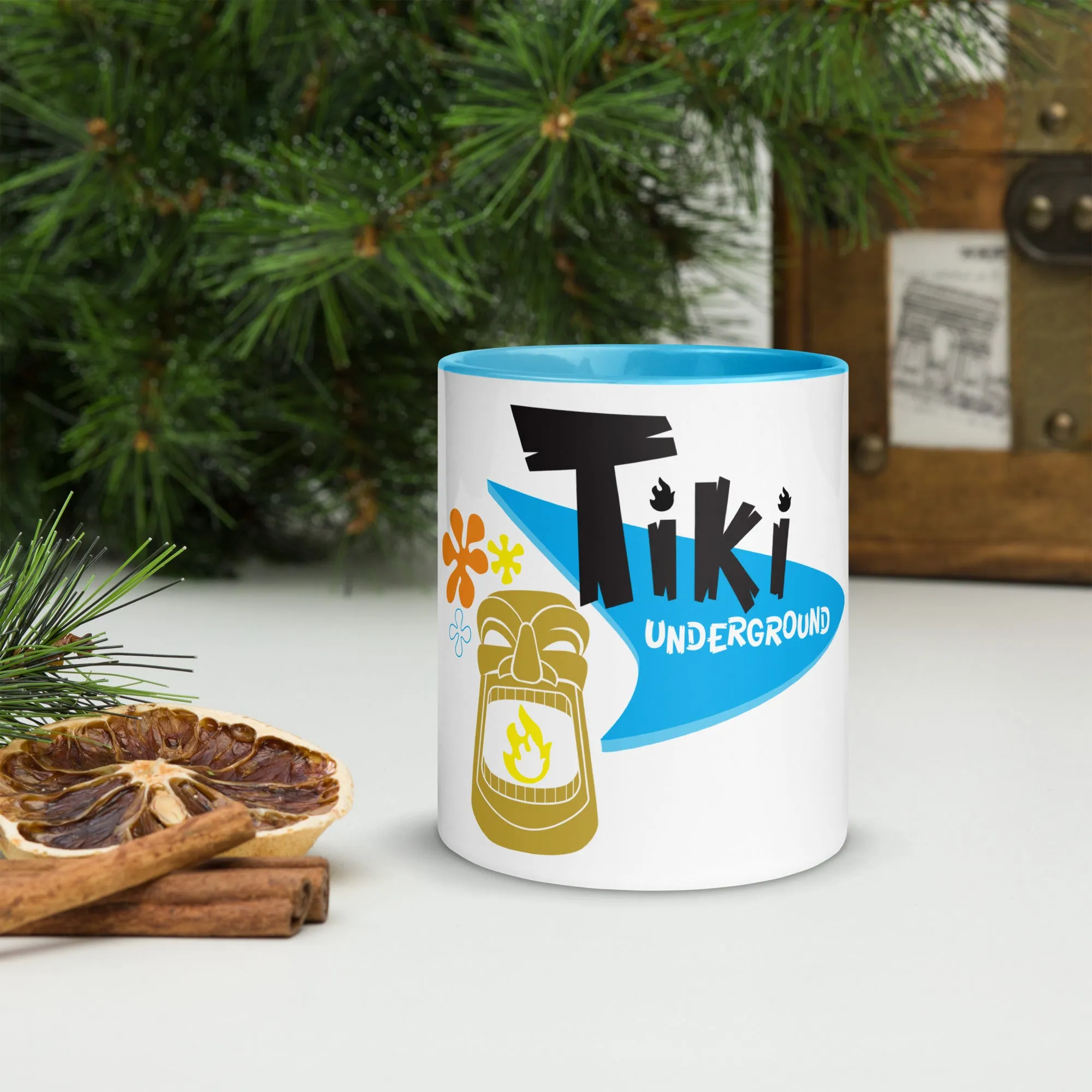TU logo Coffee Mug with color inside