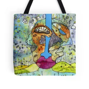 'Two Faced' Tote Bag - Beach Bag