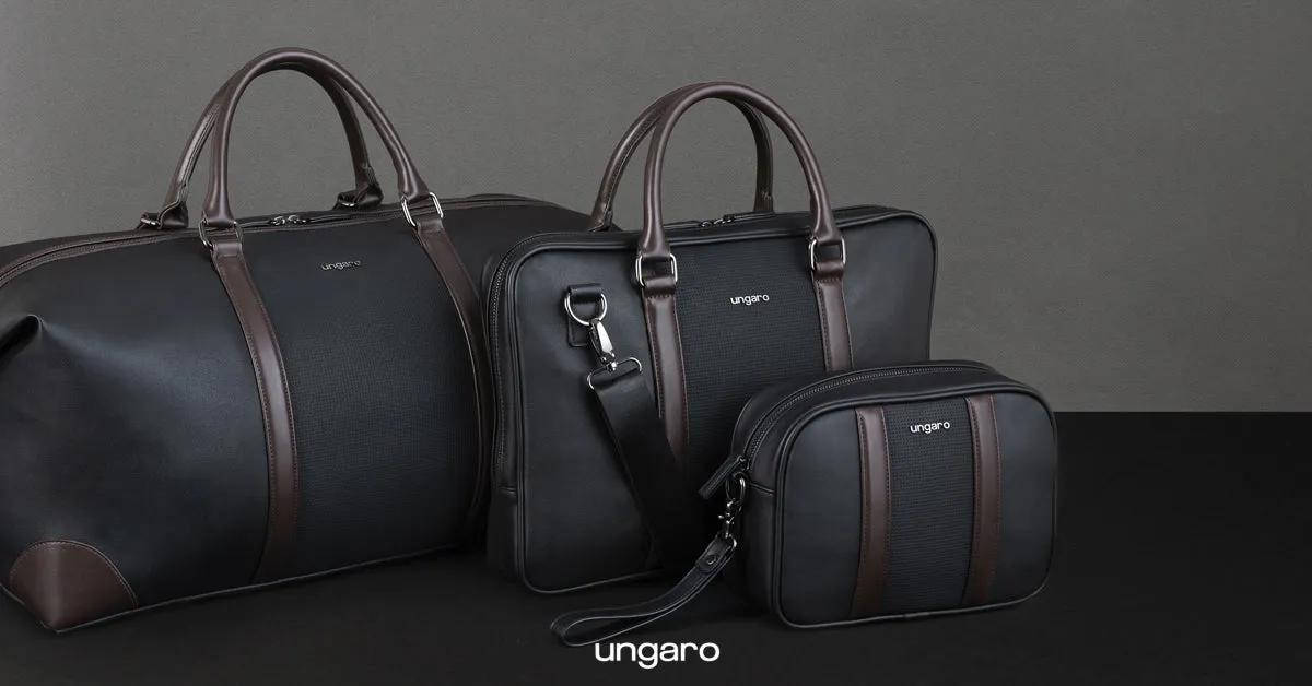 Ungaro UTL029A-Laptop bag Taddeo Black