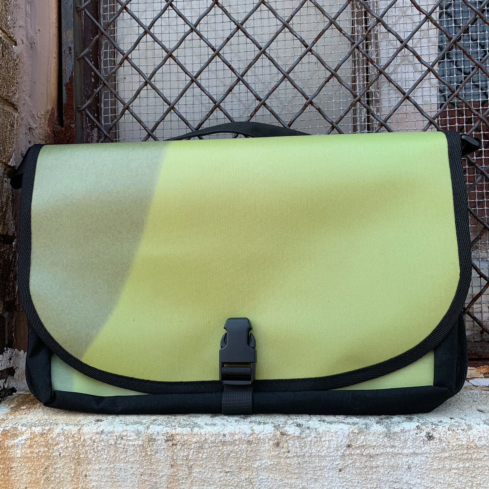 Upcycled Sign Shoulder Bag