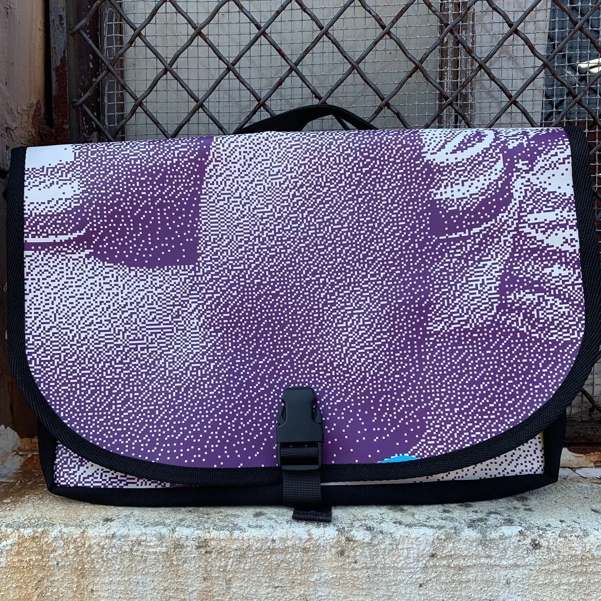 Upcycled Sign Shoulder Bag