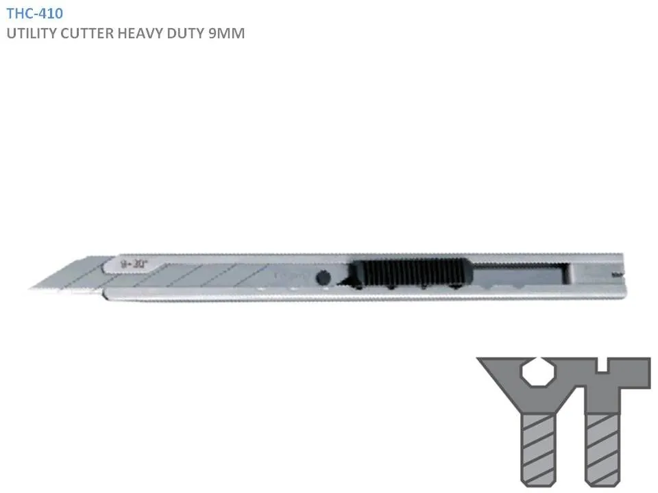 UTILITY CUTTER METAL HEAVY DUTY 18MM