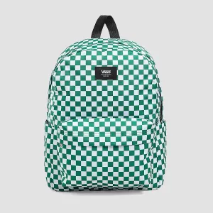 Vans Old Skool Grom 18L Backpack Check Verdant Green - Kids