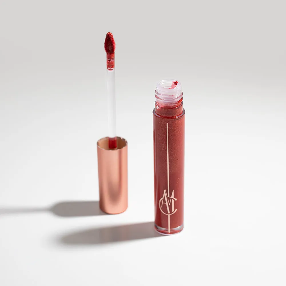 Velvet Lip Gloss - Féminin Red