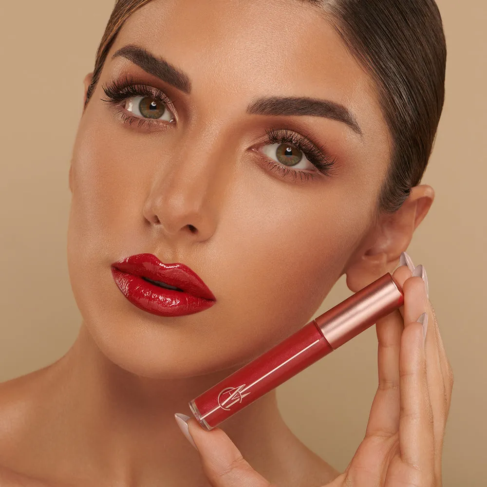 Velvet Lip Gloss - Féminin Red