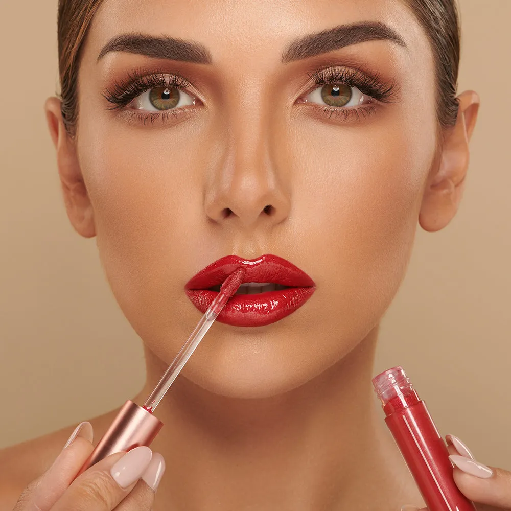 Velvet Lip Gloss - Féminin Red