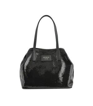 Vikky Tote - Black Shine