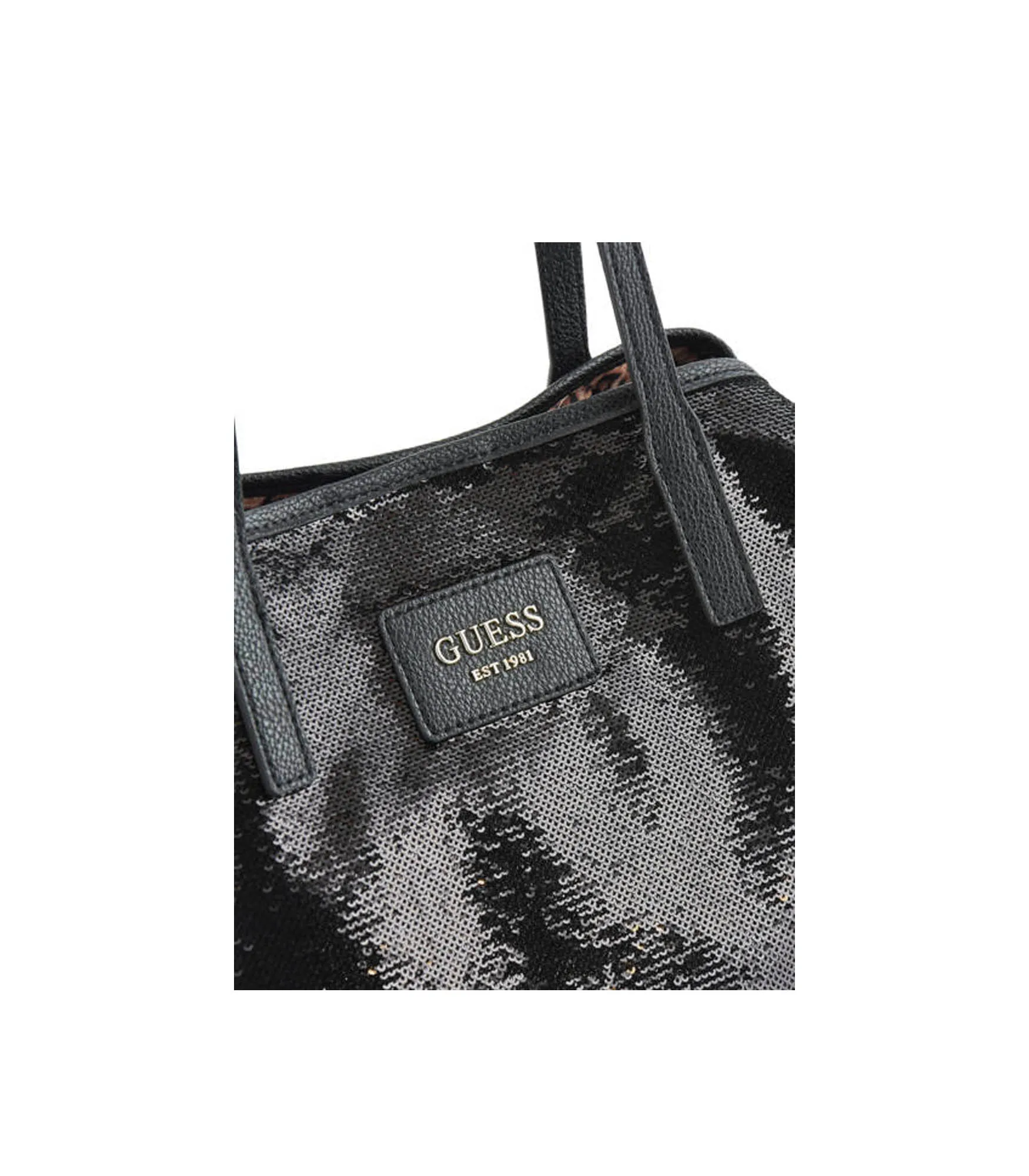 Vikky Tote - Black Shine