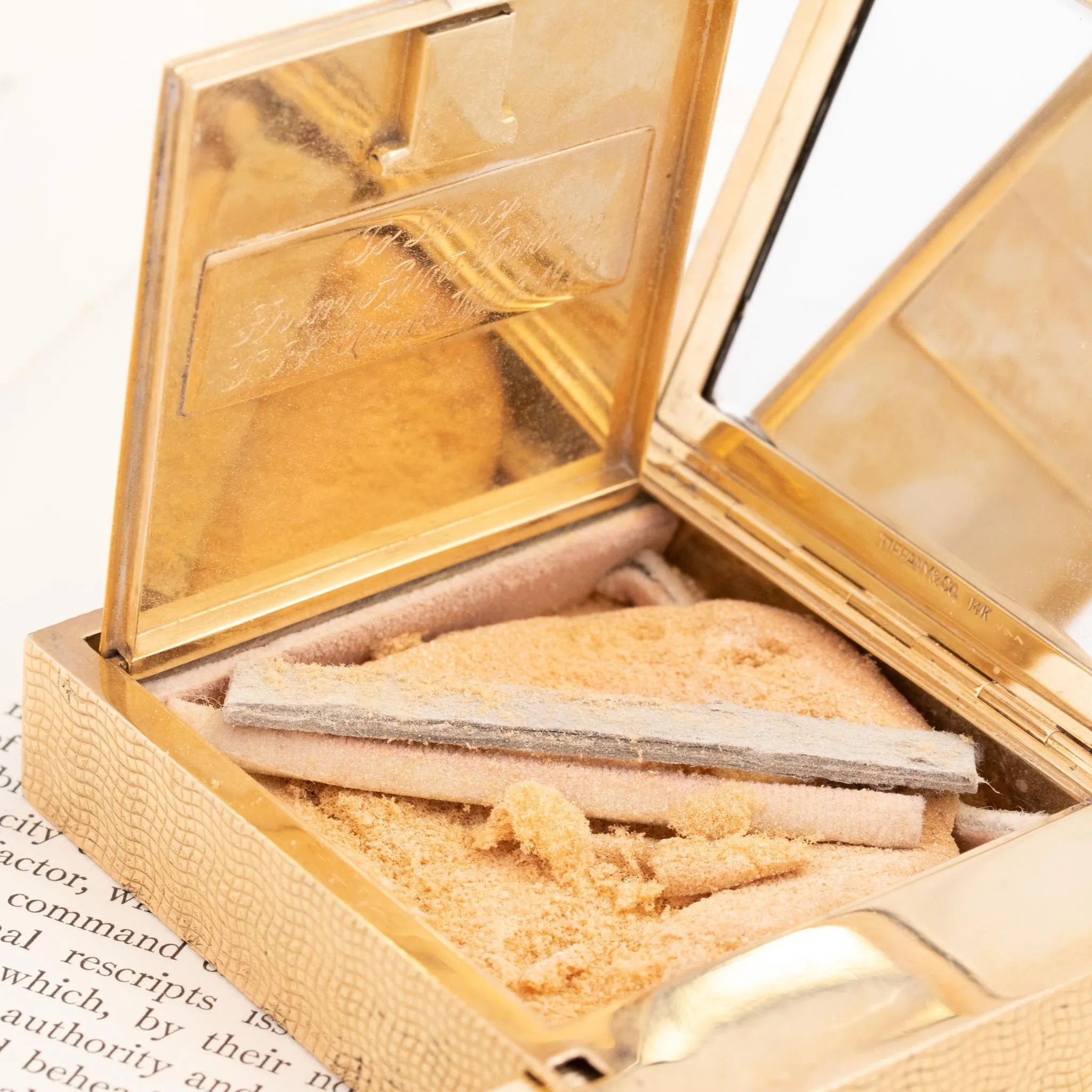 Vintage Compact Mirror by Tiffany & Co.