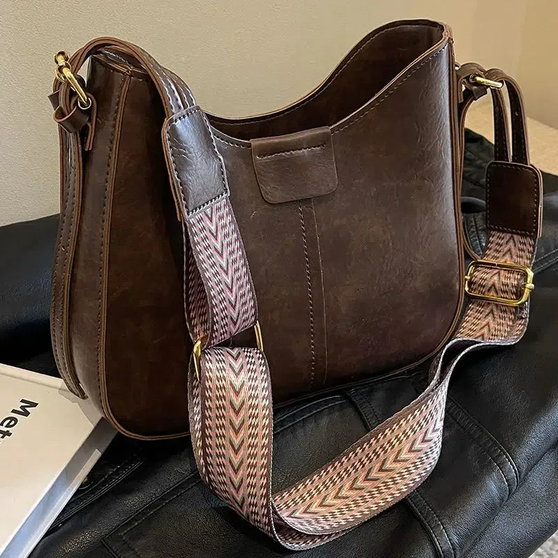Vintage Crossbody Leather Bag