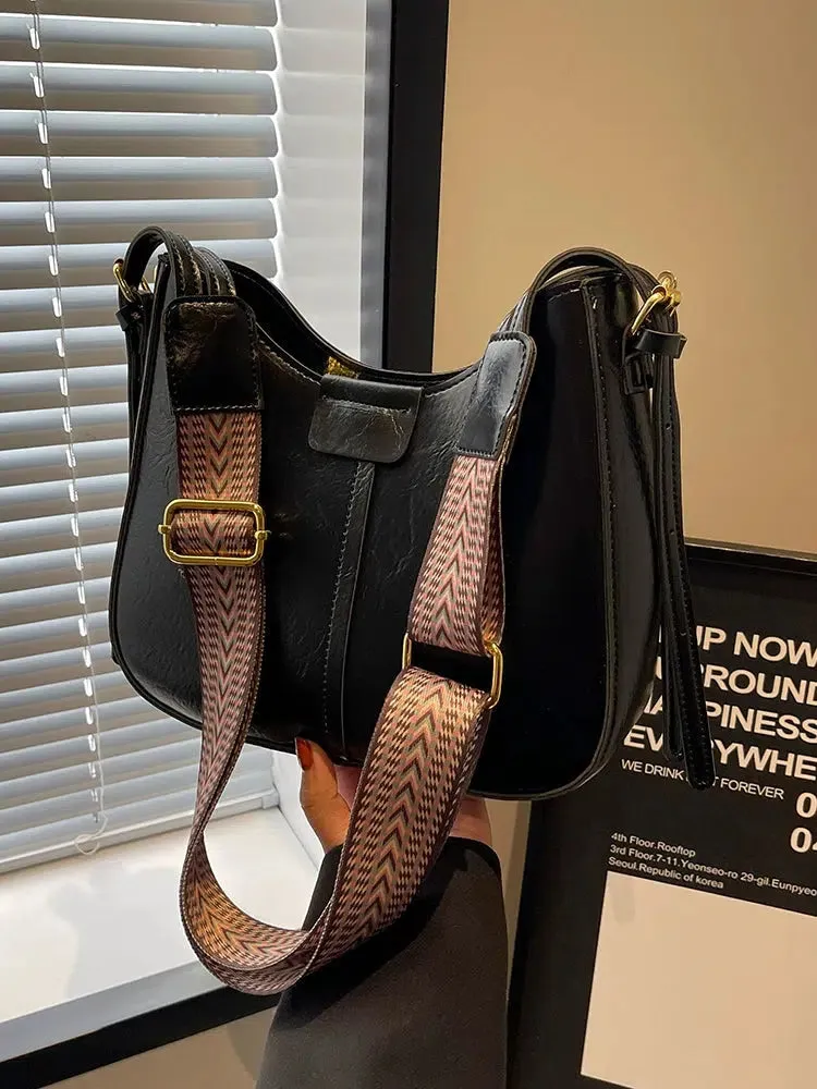 Vintage Crossbody Leather Bag